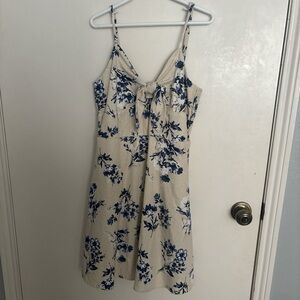 Altar'd State Blue Floral Mini Dress